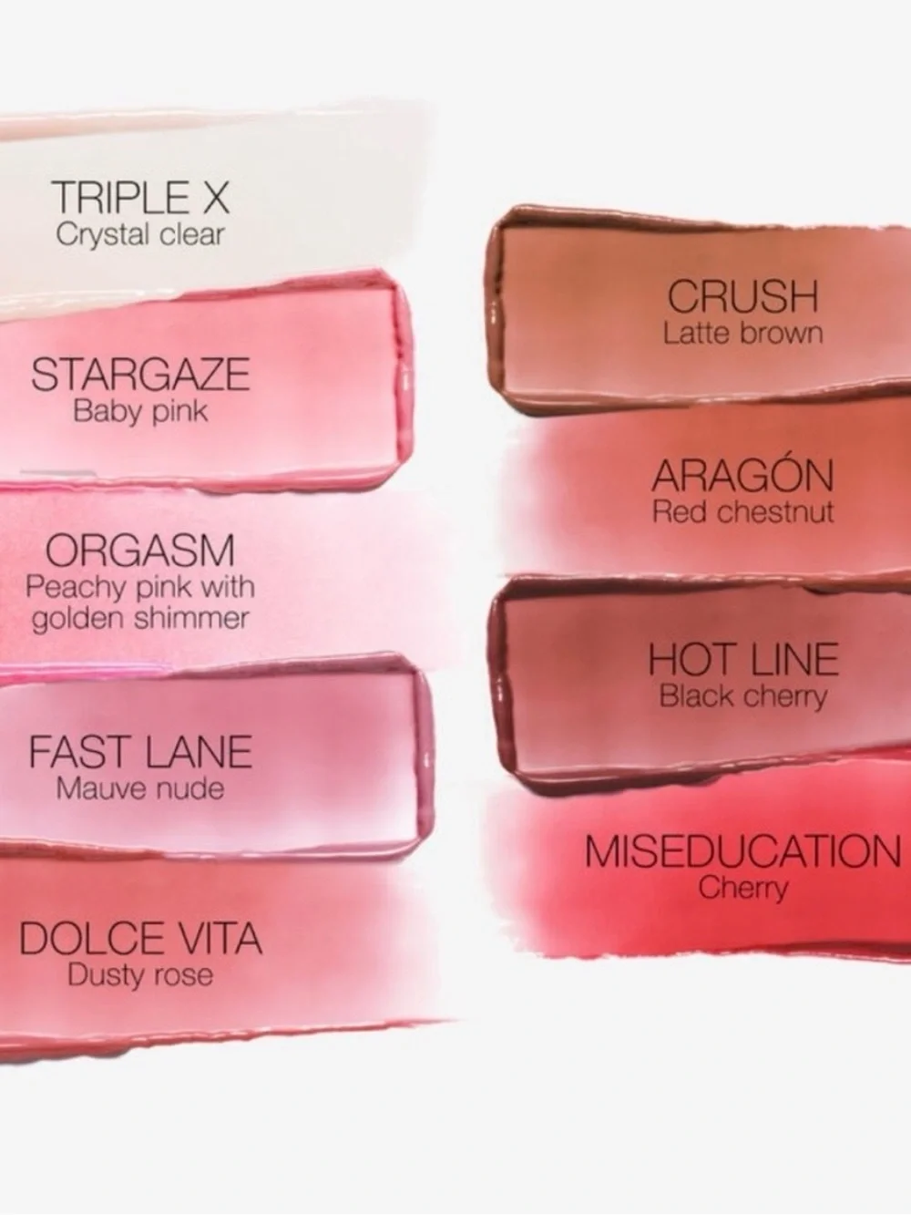 NARS Afterglow Lip Balm Orgasm 777 Hydrating Pink Shimmer Balm-NIB
